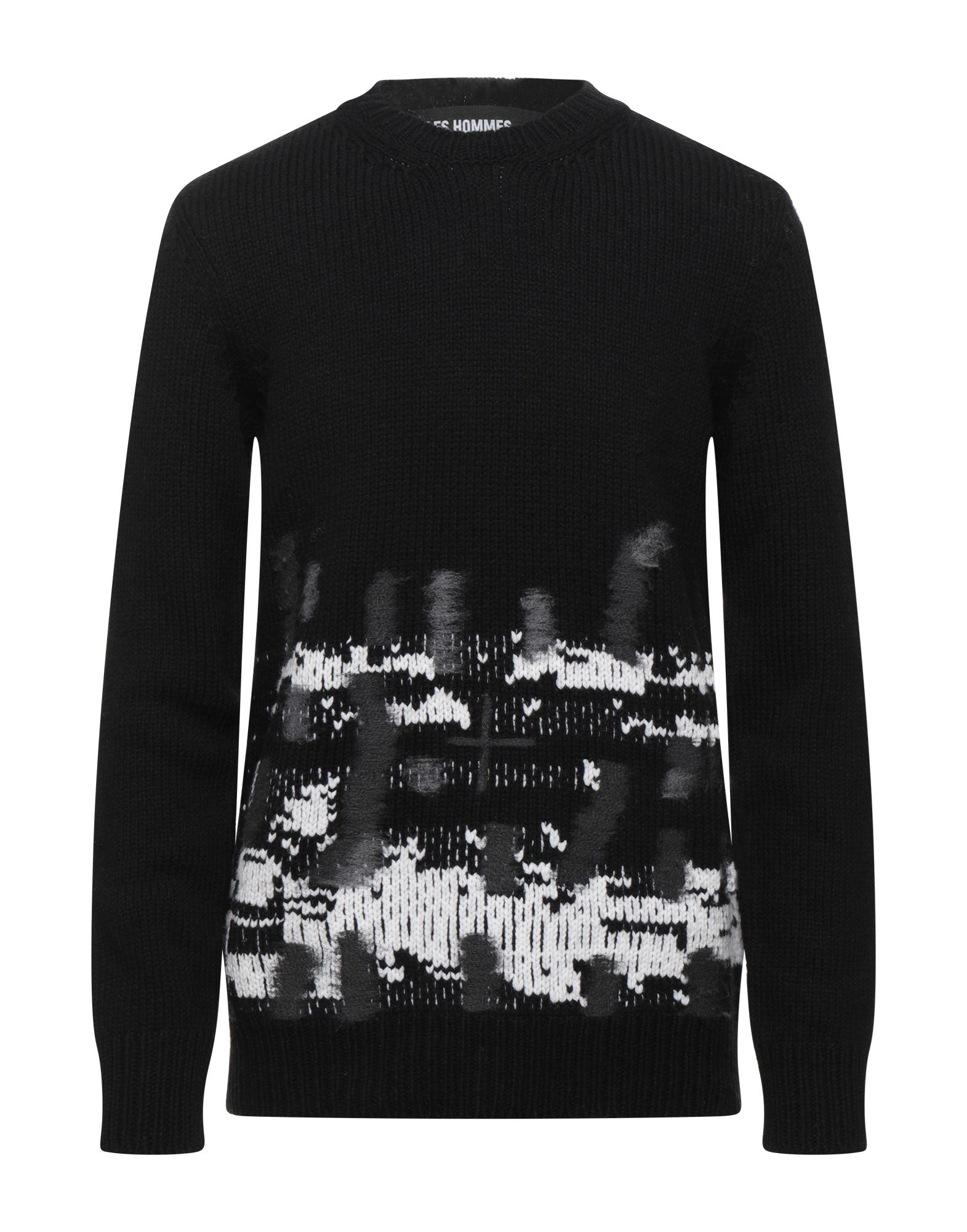 LES HOMMES Pullover Herren Schwarz von LES HOMMES