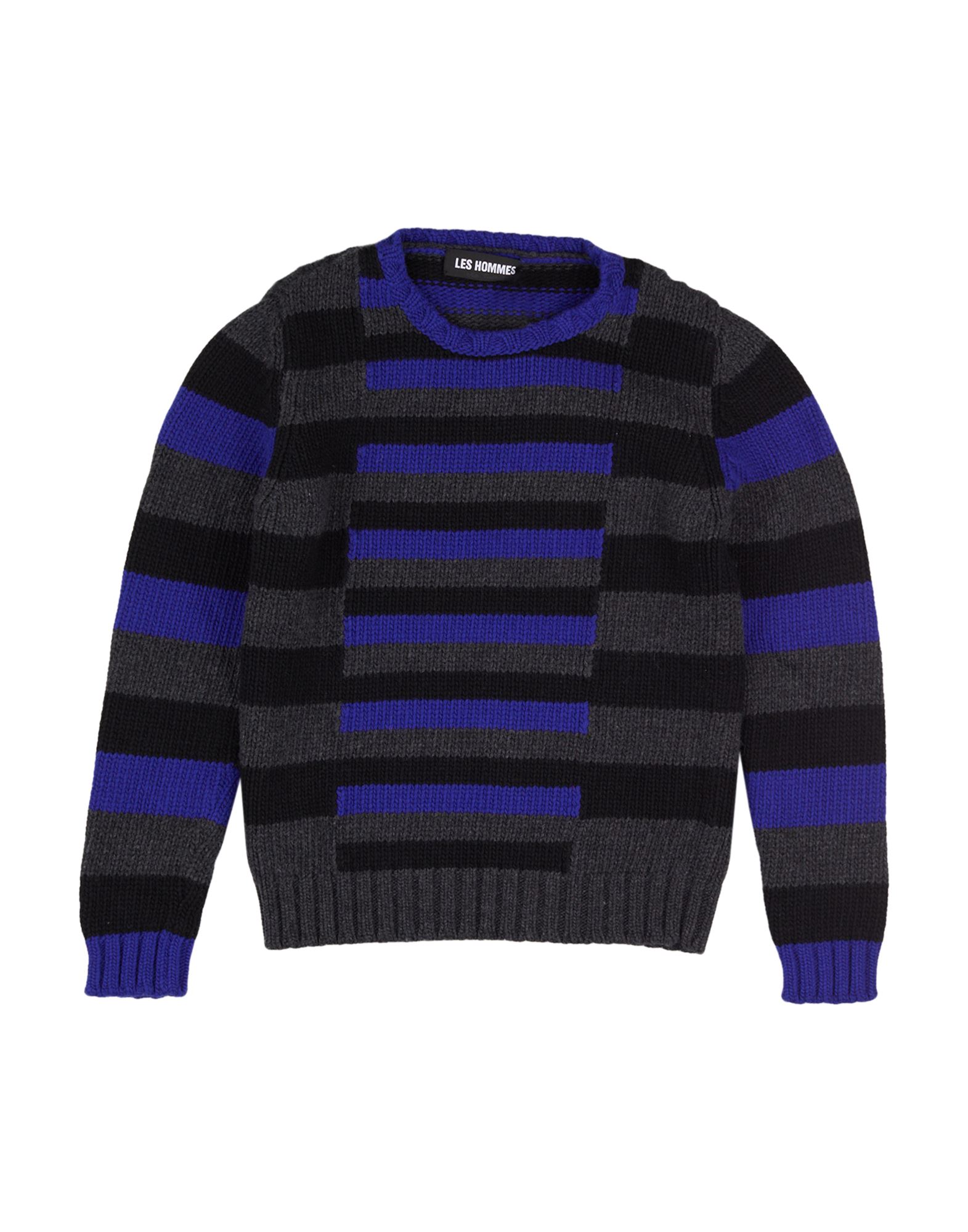 LES HOMMES Pullover Kinder Schwarz von LES HOMMES