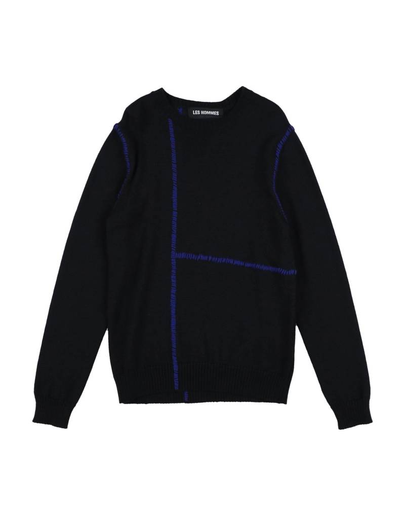 LES HOMMES Pullover Kinder Schwarz von LES HOMMES
