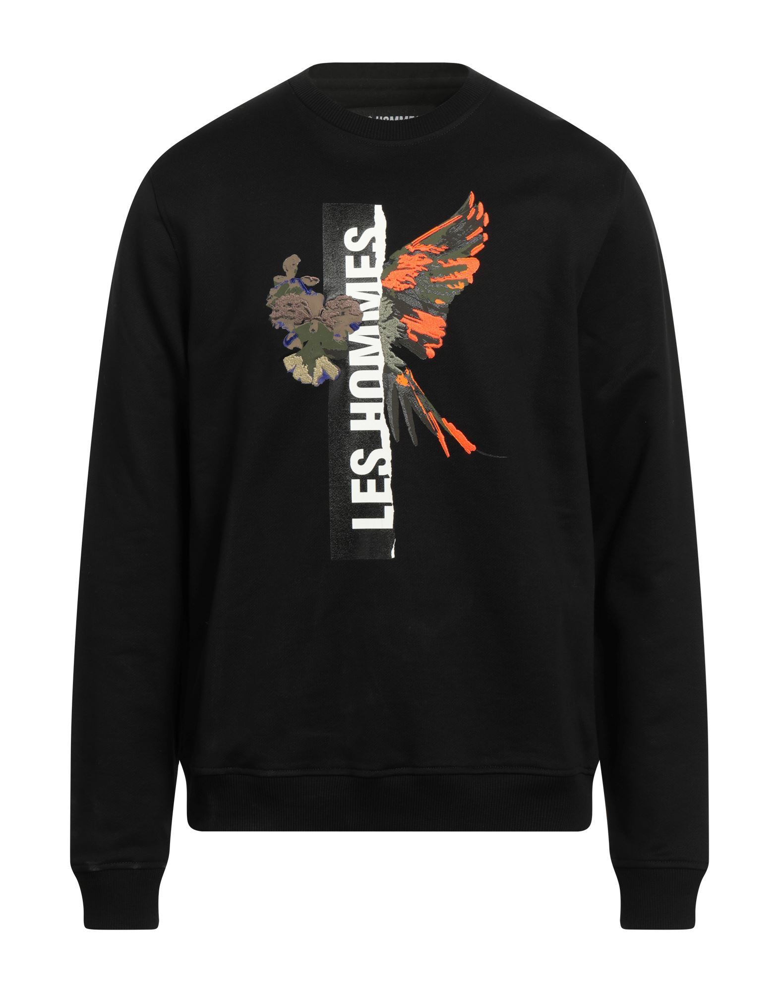 LES HOMMES Sweatshirt Herren Schwarz von LES HOMMES