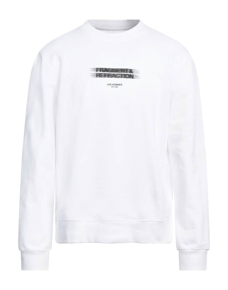 LES HOMMES Sweatshirt Herren Weiß von LES HOMMES