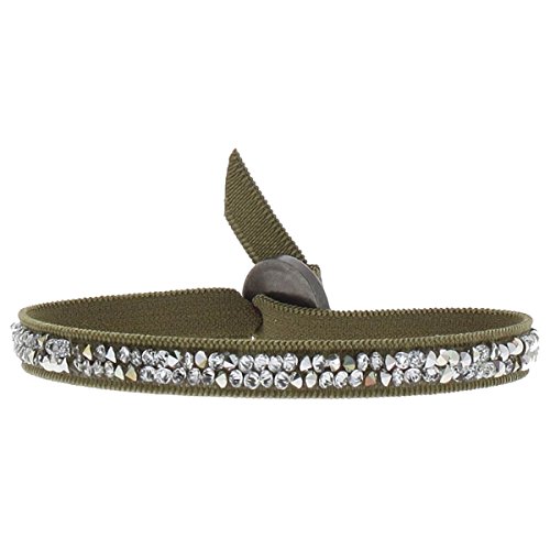 Armband Fine Rocks – Khaki mittel Armband Fine Rocks – Khaki mittel von Les Interchangeables