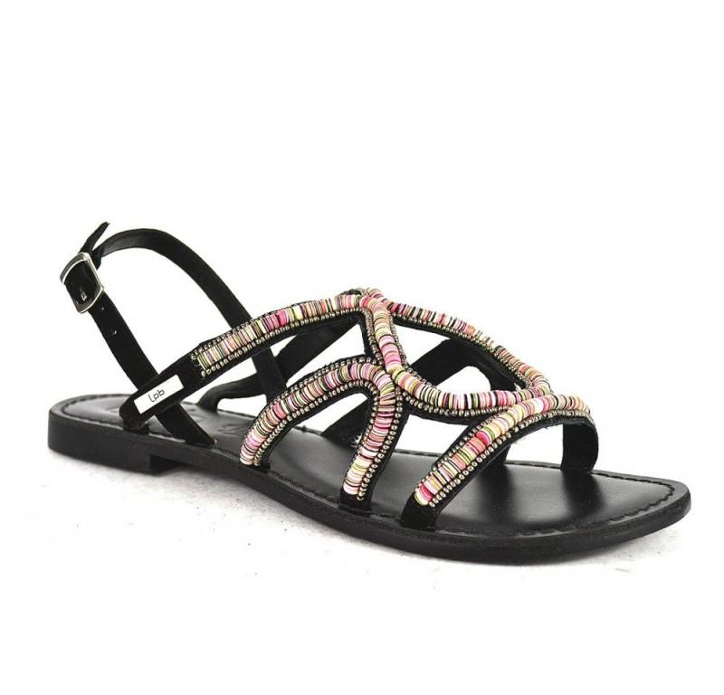 LES P'TITES BOMBES Alya Sandale Schwarz von LES P'TITES BOMBES