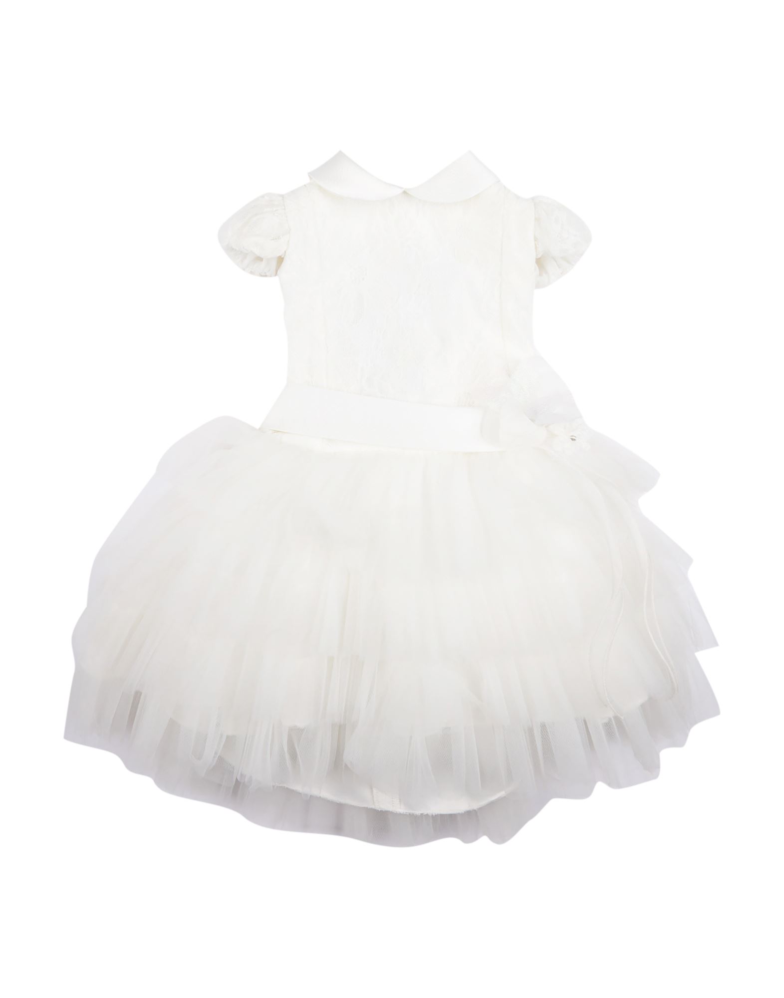 LES PETITS ENFANTS Babykleid Kinder Off white von LES PETITS ENFANTS