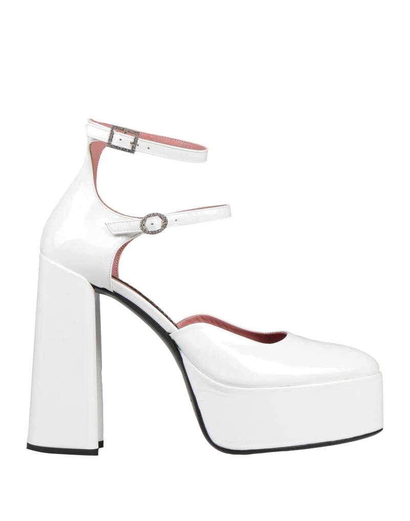 LES PETITS JOUEURS Pumps Damen Weiß von LES PETITS JOUEURS