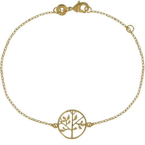 LES POULETTES BIJOUX - Armband Tree of Life vergoldete LES POULETTES BIJOUX - Armband Tree of Life vergoldete von LES POULETTES BIJOUX