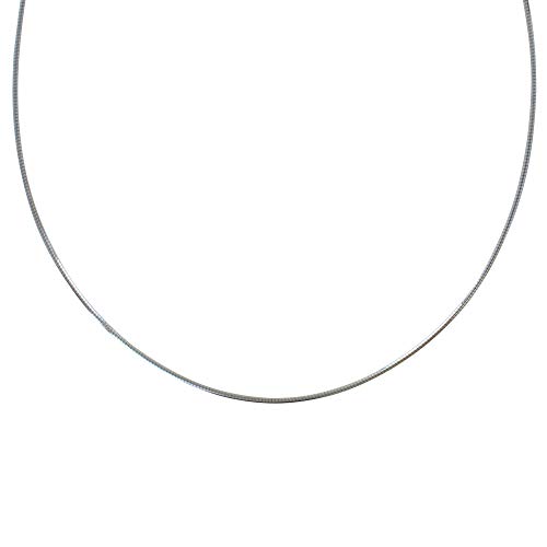 LES POULETTES BIJOUX - Silber 925 Halbstarre Omega Kette 1mm - Taille 42 cm LES POULETTES BIJOUX - Silber 925 Halbstarre Omega Kette 1mm - Taille 42 cm von LES POULETTES BIJOUX