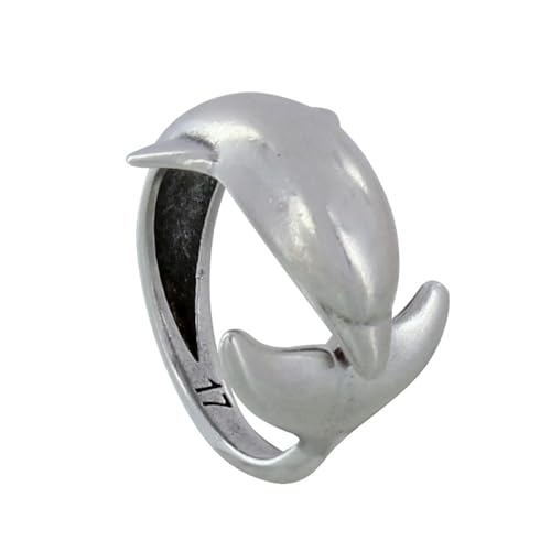 LES POULETTES BIJOUX - Silber Metall Ring Delfins - Taille 60 (19.1) von LES POULETTES BIJOUX
