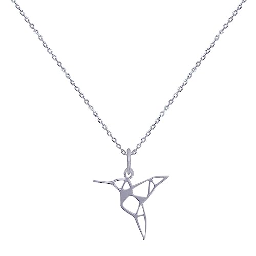 LES POULETTES BIJOUX - Sterling Silber 925 Halskette Durchbrochenen Kolibri - Taille 42 cm LES POULETTES BIJOUX - Sterling Silber 925 Halskette Durchbrochenen Kolibri - Taille 42 cm von LES POULETTES BIJOUX