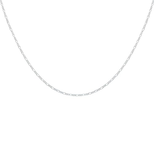 LES POULETTES BIJOUX - Sterling Silber 925 Kette 1,4mm Figaro Netzkette - Taille 45 cm LES POULETTES BIJOUX - Sterling Silber 925 Kette 1,4mm Figaro Netzkette - Taille 45 cm von LES POULETTES BIJOUX