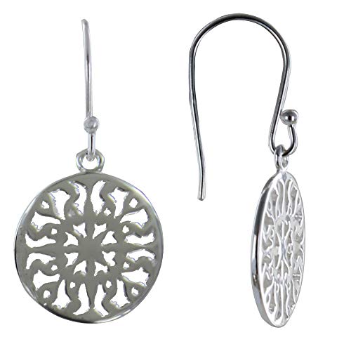 LES POULETTES BIJOUX - Sterling Silber Ohrringe Round Arabesque von LES POULETTES BIJOUX