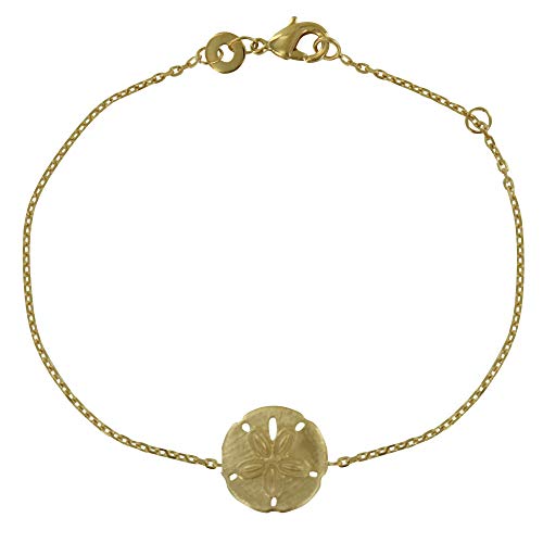 LES POULETTES BIJOUX - Vergoldetes Armband Runder Sanddollar von LES POULETTES BIJOUX