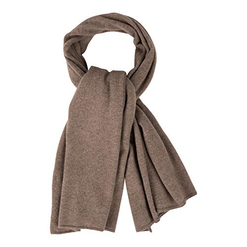 LES POULETTES BIJOUX - Schal Dreieck 100% Kaschmir Large - 2 fädig - Dunkelbraune von LES POULETTES BIJOUX
