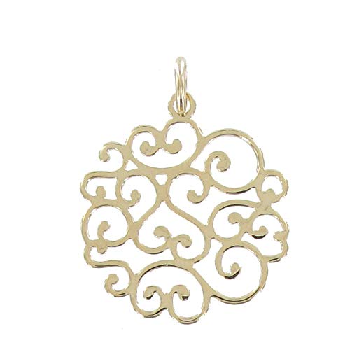 LES POULETTES BIJOUX - Vergoldet Anhänger Floral LES POULETTES BIJOUX - Vergoldet Anhänger Floral von LES POULETTES JEWELS