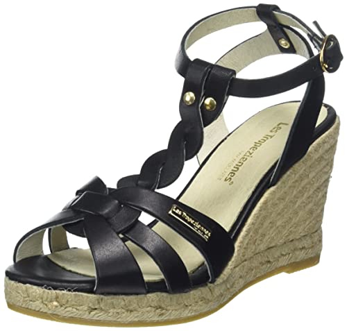 LES TROPEZIENNES PAR M. BELARBI Damen Bamsoa Sandale, Schwarz, 40 EU von LES TROPEZIENNES PAR M. BELARBI