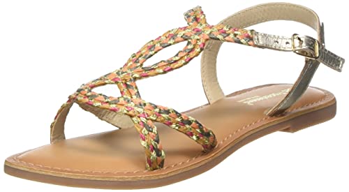 LES TROPEZIENNES PAR M. BELARBI Damen Cimona Sandale, Khaki Multi, 38 EU LES TROPEZIENNES PAR M. BELARBI Damen Cimona Sandale, Khaki Multi, 38 EU von LES TROPEZIENNES PAR M. BELARBI