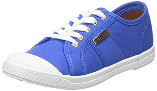 LES TROPEZIENNES PAR M. BELARBI Damen Cloruni Detente Tennisschuhe mit Schnürung, blau, 40 EU von LES TROPEZIENNES PAR M. BELARBI