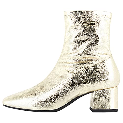 Les Tropeziennes Damen Daniela Stiefelette, Gold, 38 EU Weit Les Tropeziennes Damen Daniela Stiefelette, Gold, 38 EU Weit von Les Tropeziennes