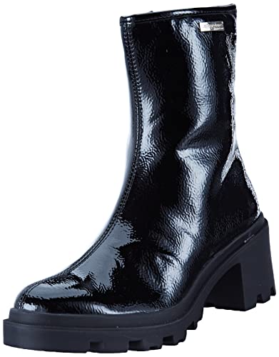 LES TROPEZIENNES PAR M. BELARBI Damen Delizia Stiefelette, Schwarz Lack, 39 EU von Les Tropeziennes