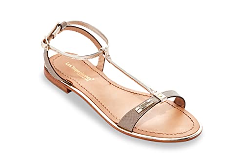 LES TROPEZIENNES PAR M. BELARBI Damen Hanakin Sandale, Taupe, Gold, 39 EU LES TROPEZIENNES PAR M. BELARBI Damen Hanakin Sandale, Taupe, Gold, 39 EU von LES TROPEZIENNES PAR M. BELARBI