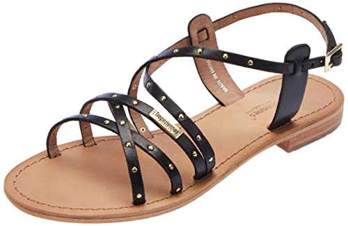 LES TROPEZIENNES PAR M. BELARBI Damen Henoux Sandale, Schwarz, 38 EU von LES TROPEZIENNES PAR M. BELARBI