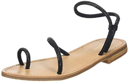 LES TROPEZIENNES PAR M. BELARBI Damen Hodaxa Sandale, Schwarz, 38 EU von LES TROPEZIENNES PAR M. BELARBI