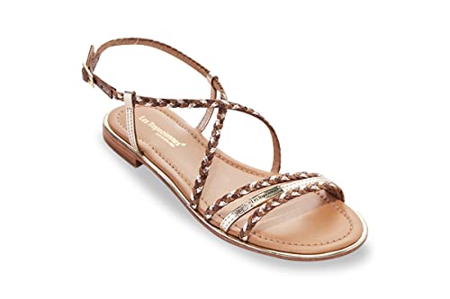 LES TROPEZIENNES PAR M. BELARBI Damen Homage Sandale, Tan Multi, 41 EU LES TROPEZIENNES PAR M. BELARBI Damen Homage Sandale, Tan Multi, 41 EU von LES TROPEZIENNES PAR M. BELARBI