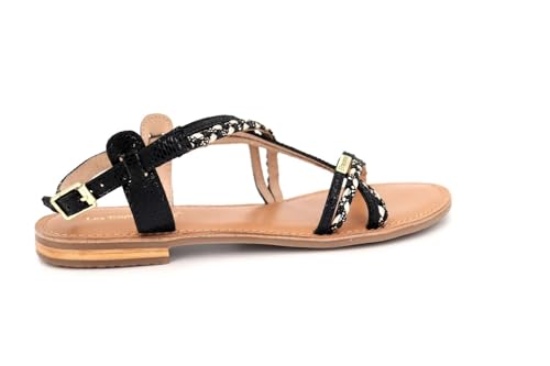 LES TROPEZIENNES PAR M. BELARBI Damen Homongo Sandale, Schwarz Multi, 37 EU von Les Tropéziennes par M. Belarbi