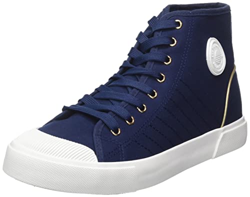 LES TROPEZIENNES PAR M. BELARBI Damen Mohigh Sneaker, Marineblau, 43 EU von LES TROPEZIENNES PAR M. BELARBI