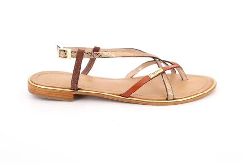 LES TROPEZIENNES PAR M. BELARBI Damen Monaco Sandale, Multi Ziegel, 40 EU von LES TROPEZIENNES PAR M. BELARBI