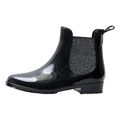 LES TROPEZIENNES PAR M. BELARBI Damen RAINBOO Stiefelette, schwarz/silberfarben, 38 EU Weit LES TROPEZIENNES PAR M. BELARBI Damen RAINBOO Stiefelette, schwarz/silberfarben, 38 EU Weit von LES TROPEZIENNES PAR M. BELARBI