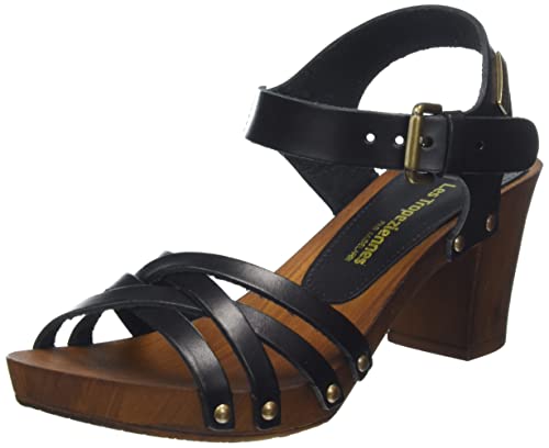 LES TROPEZIENNES PAR M. BELARBI Damen Toopak Sandale, Schwarz, 39 EU von LES TROPEZIENNES PAR M. BELARBI