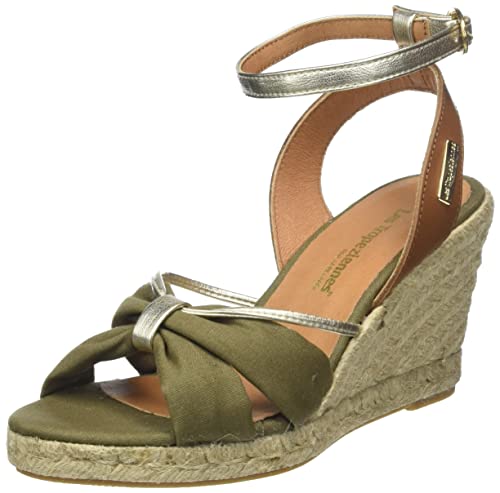 LES TROPEZIENNES PAR M. BELARBI Damen blond Sandale, kaki, 39 EU LES TROPEZIENNES PAR M. BELARBI Damen blond Sandale, kaki, 39 EU von LES TROPEZIENNES PAR M. BELARBI