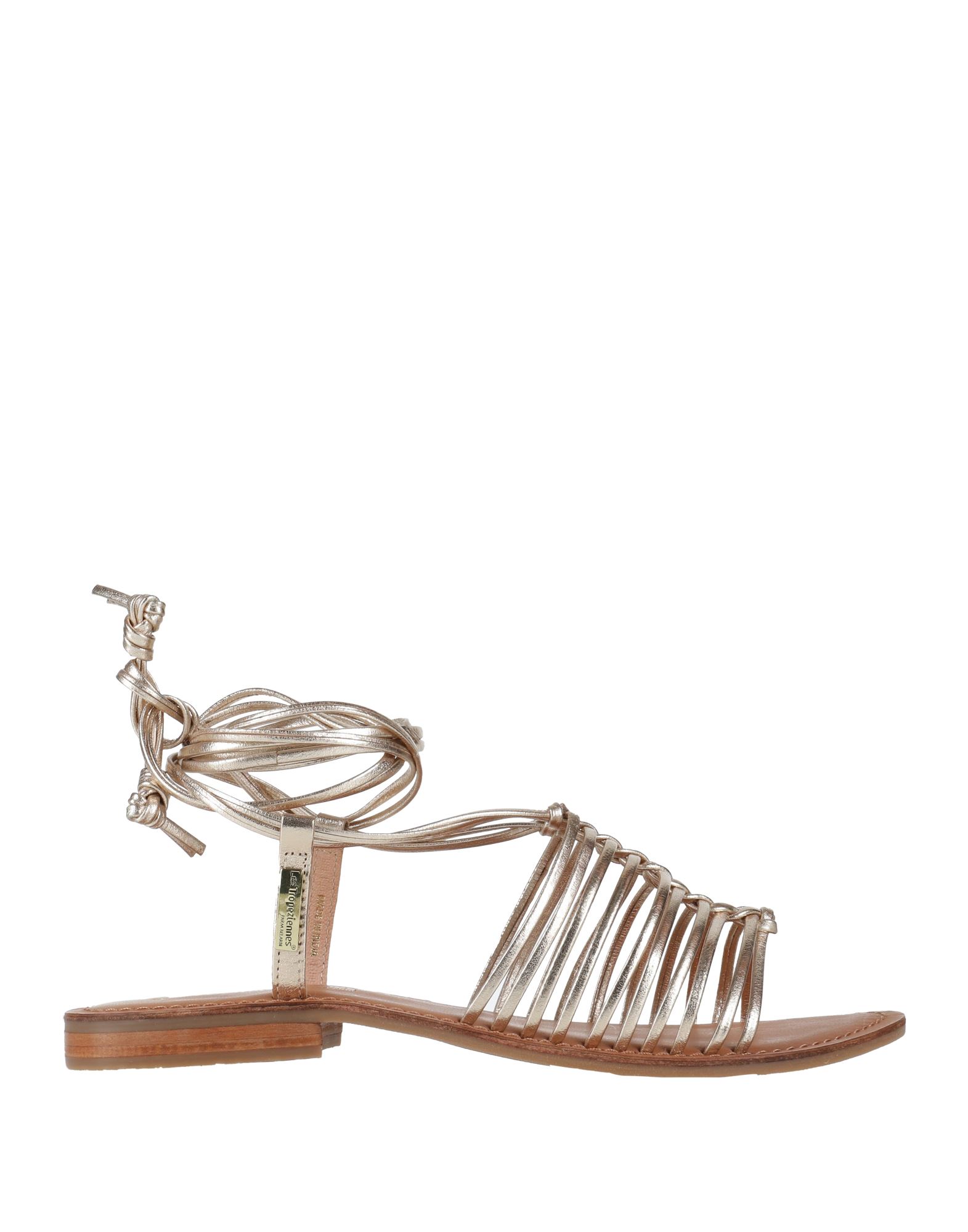 LES TROPEZIENNES Sandale Damen Gold LES TROPEZIENNES Sandale Damen Gold von LES TROPEZIENNES