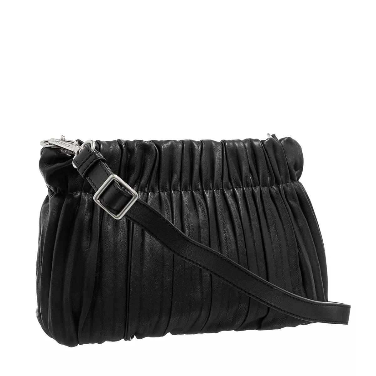 LES VISIONNAIRES Crossbody Bags - Blair Pleated - Gr. unisize - in Schwarz - für Damen von LES VISIONNAIRES