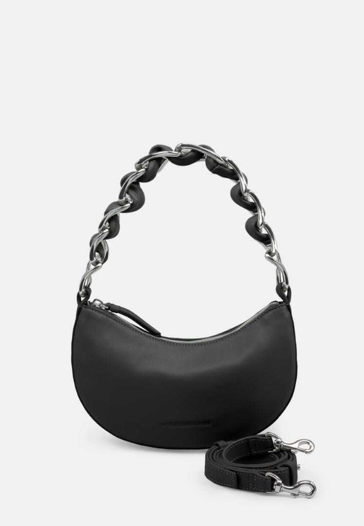 LES VISIONNAIRES - Handtasche Cici Chain Black Schwarz von LES VISIONNAIRES