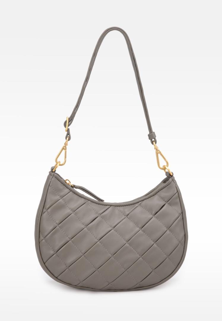 LES VISIONNAIRES - Handtasche Mit Reißversc Harper, Wave Taupe Brown Taupe von LES VISIONNAIRES