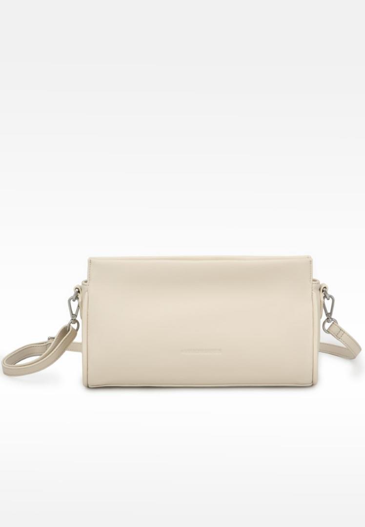 LES VISIONNAIRES - Handtasche Mit Reißversc Piping, Gabrielle Off White Offwhite von LES VISIONNAIRES