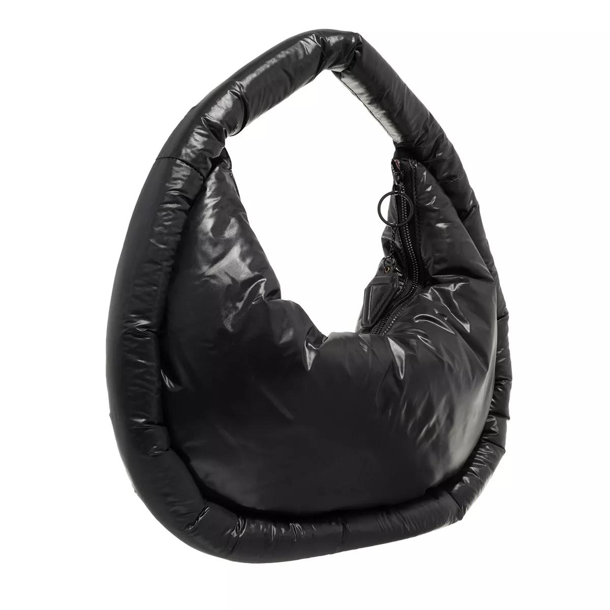 LES VISIONNAIRES Hobo Bag - Romy Puffy Nylon - Gr. unisize - in Schwarz - für Damen von LES VISIONNAIRES