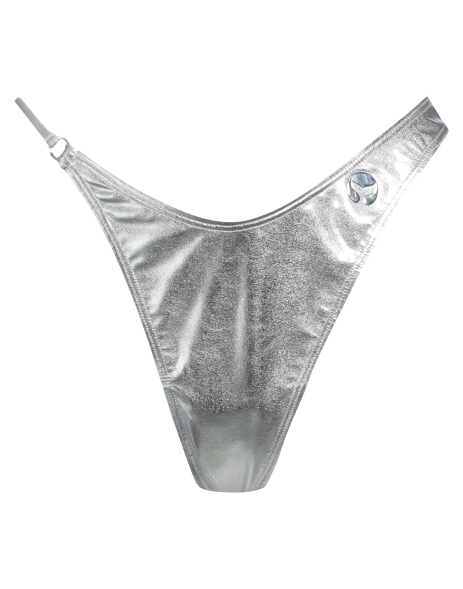 LESLIE AMON Bikinislip & Badehose Damen Silber von LESLIE AMON