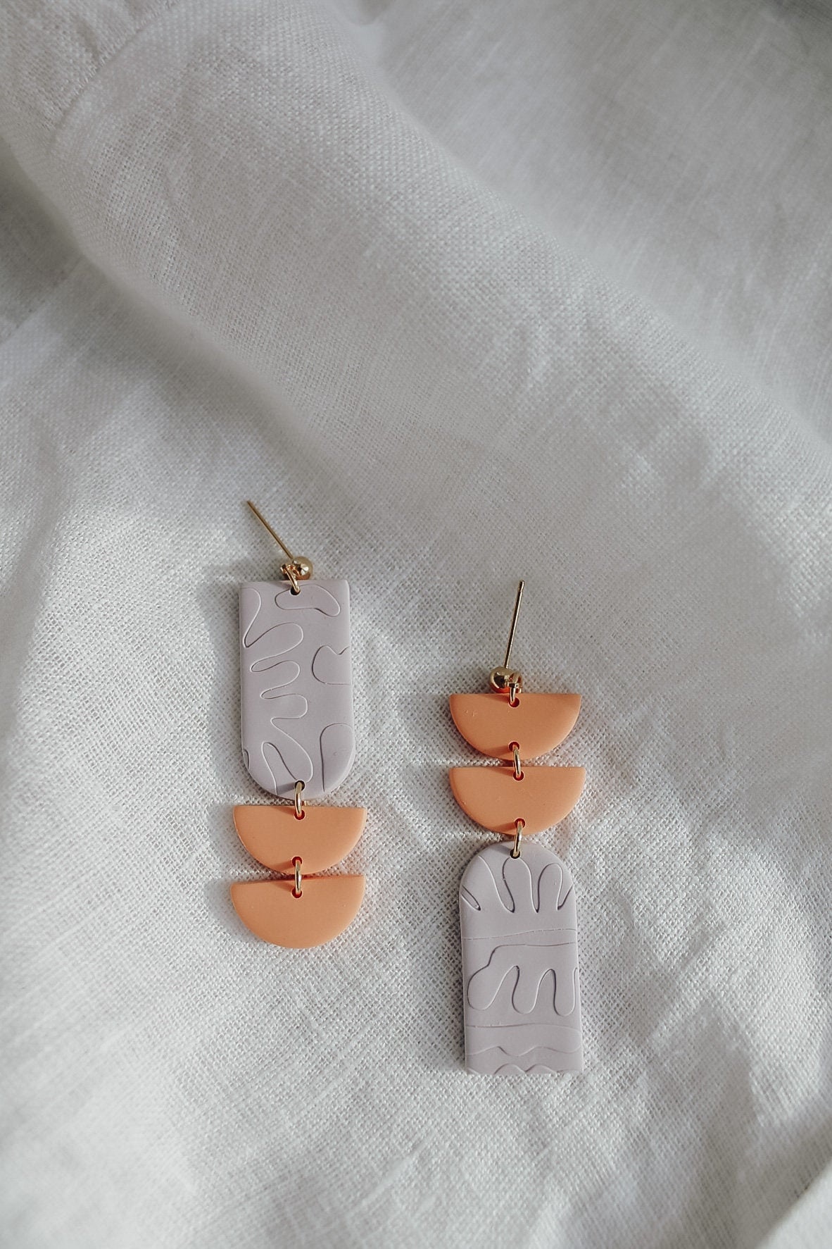 Boho Paradise | Ohrringe Polymerclayohrringe Polymerclay Handgemacht Unikat Geometrisch Statementohrringe Boho Boho Paradise | Ohrringe Polymerclayohrringe Polymerclay Handgemacht Unikat Geometrisch Statementohrringe Boho von LESVARandCLAY