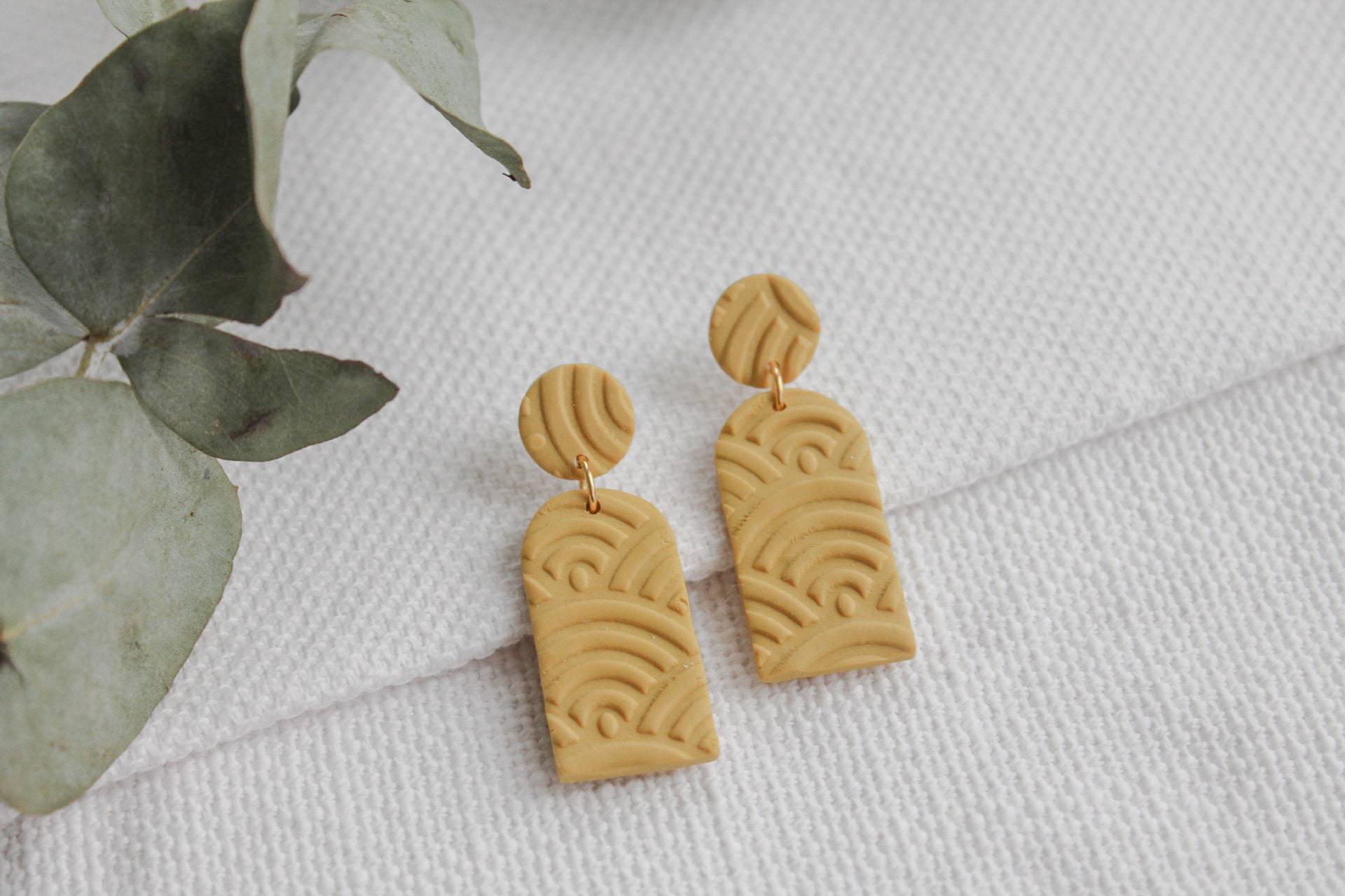 Bohosun | Ohrringe Polymerclayohrringe Polymerclay Handgemacht Unikat Geometrisch Statementohrringe Boho Bohosun | Ohrringe Polymerclayohrringe Polymerclay Handgemacht Unikat Geometrisch Statementohrringe Boho von LESVARandCLAY