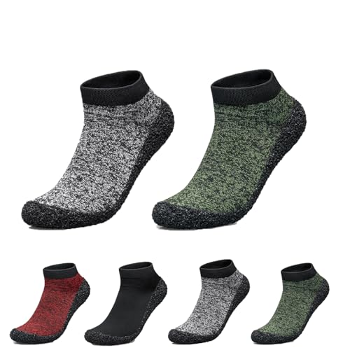 Willfeet Sockenschuhe, minimalistische Barfuß-Socken, leichte Wasserschuhe, vielseitig einsetzbar und ultra-tragbar, 2 Paar - E, 39 von LETSTONY