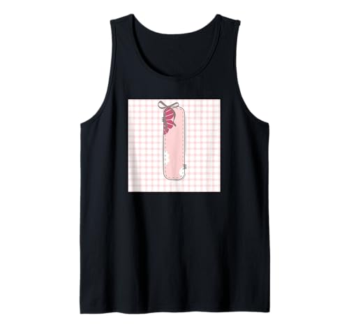 Anfangsbuchstabe "I" für Damen, Patchwork, rosa Blumennähte Tank Top Anfangsbuchstabe "I" für Damen, Patchwork, rosa Blumennähte Tank Top von LETTER FLOWER PATCH PATCHWORK GRAPHIC DESIGNS