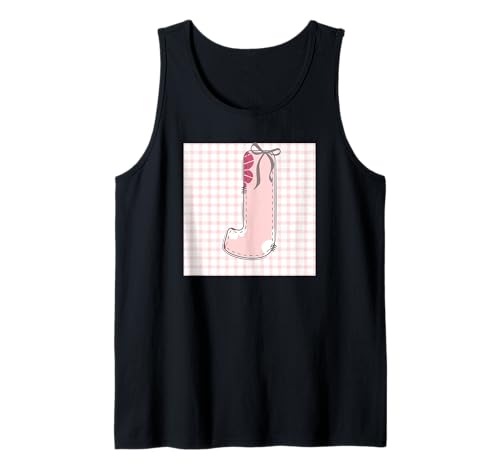 Anfangsbuchstabe "J" für Damen, Patchwork, rosa Blumennähte Tank Top Anfangsbuchstabe "J" für Damen, Patchwork, rosa Blumennähte Tank Top von LETTER FLOWER PATCH PATCHWORK GRAPHIC DESIGNS