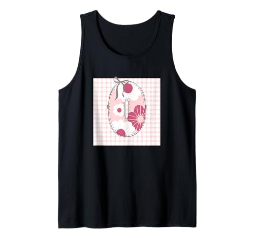 Anfangsbuchstabe O für Damen, Patchwork, rosa Blumennähte Tank Top Anfangsbuchstabe O für Damen, Patchwork, rosa Blumennähte Tank Top von LETTER FLOWER PATCH PATCHWORK GRAPHIC DESIGNS