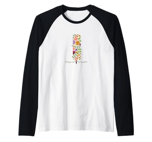 Damen-Buchstabe mit Blumenmotiv, Aquarell, botanischer Blumen-Buchstabe Raglan Damen-Buchstabe mit Blumenmotiv, Aquarell, botanischer Blumen-Buchstabe Raglan von LETTER GARDEN BOTANICAL WATERCOLOR GRAPHIC DESIGNS