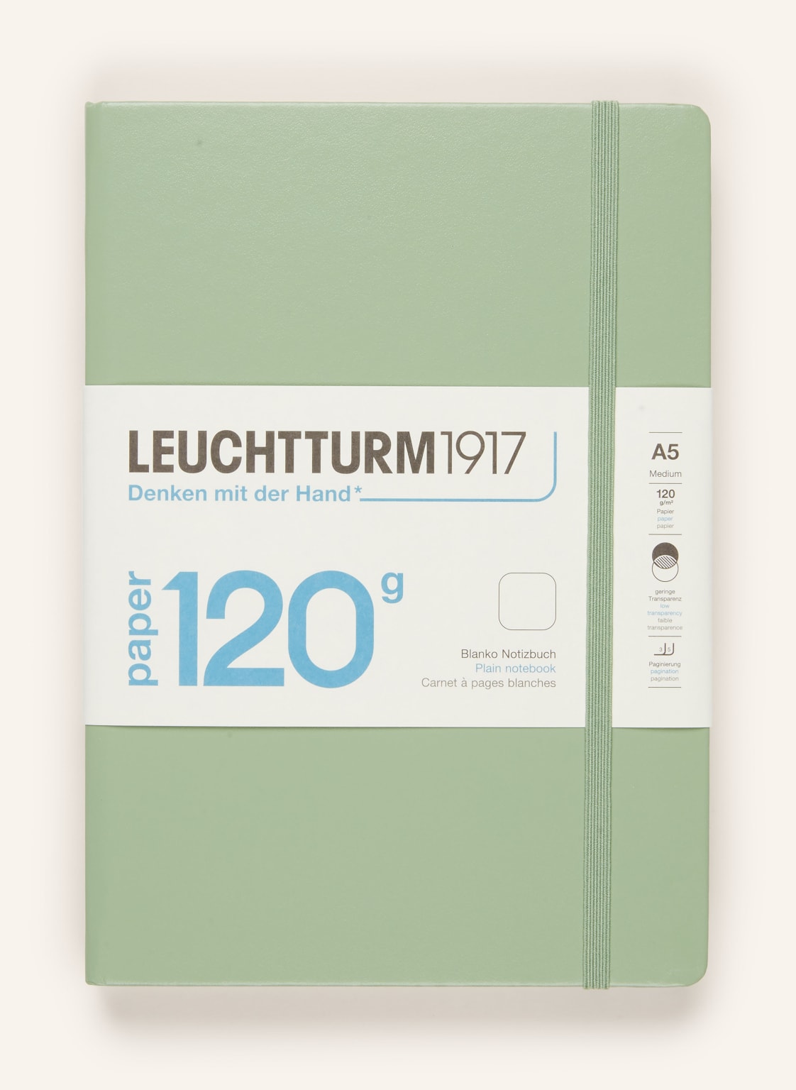 Leuchtturm Notizbuch Edition 120 Medium gruen von LEUCHTTURM