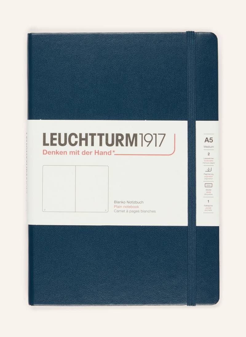 Leuchtturm Notizbuch Medium blau von LEUCHTTURM