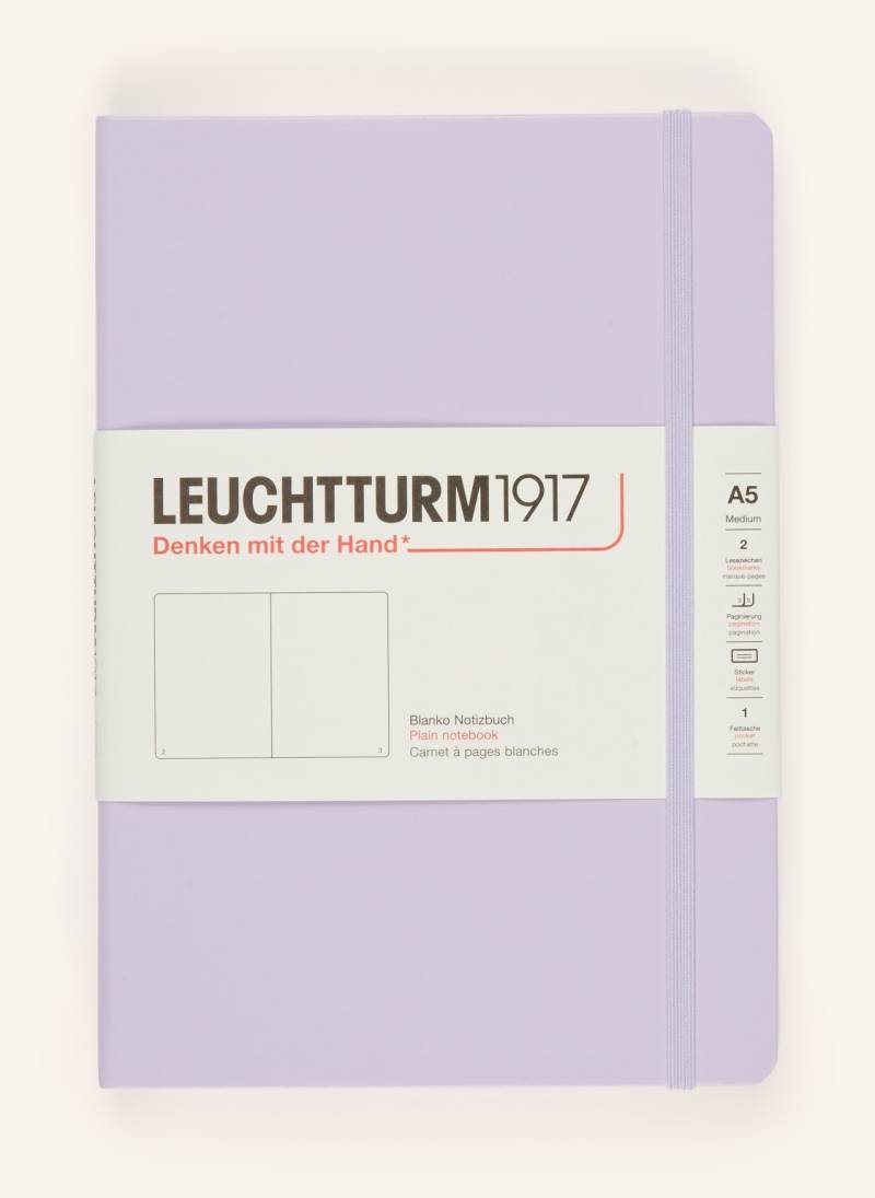 Leuchtturm Notizbuch Medium lila von LEUCHTTURM